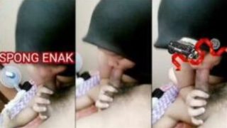 Sepong Enak Ukhti Jilbab Hitam with Music