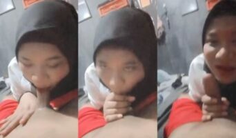 Sepongan Ukhti Makin Enak Udah Bisa Sampe Mentok Dalem