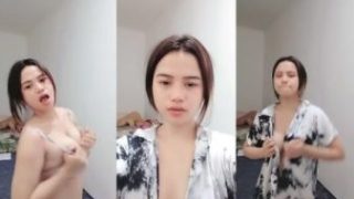 Telanjang Dada Miss China DreamLive Remas Susunya