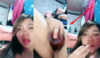 Bokep Ngocok Memek pake Batang Dildo Jumbo Mendesah Enak