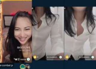 Puting Susu Selebgram Cantik Ririn Bigo Live Basah2an Nih