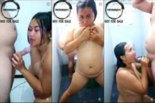 Tante Vikachung Akhirnya Live Ngewe Berdiri di Kamar Mandi