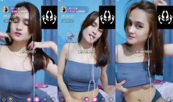 VCS Kakak Cathy Buka Baju Pamerin Toket Mungilnya