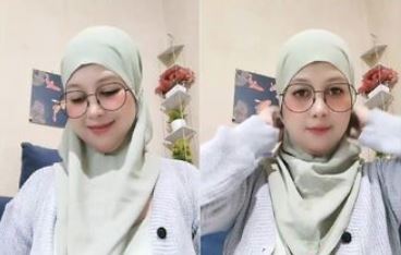 Kangen Lihat Tante MiuMiu Hijab STW Remas Buah Dada