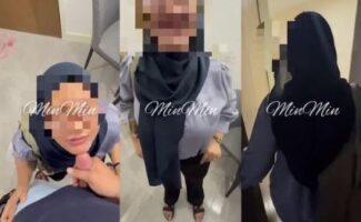 Pejuin Istriku Hijaber Nakal Doggy Quick Seks di Kantor