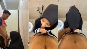 Bokep Malay Sepasang Abg Jilbab Hitam Toilet Viral